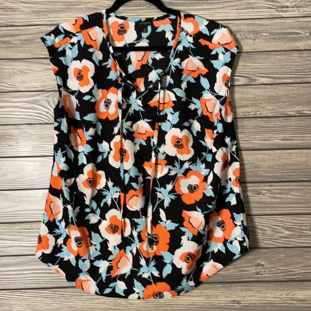 TALBOTS SLEEVELESS BLOUSE